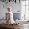 image:imageMoen Weymouth Brushed Gold Traditional Shepherds Hook Pulldown Kitchen Faucet Featuring Pull Down Spray Head with Power Boost S73004BGBrushed Gold