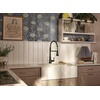 image:imageMoen Weymouth Brushed Gold Traditional Shepherds Hook Pulldown Kitchen Faucet Featuring Pull Down Spray Head with Power Boost S73004BGMatte Black