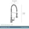 image:imageMoen Weymouth Brushed Gold Traditional Shepherds Hook Pulldown Kitchen Faucet Featuring Pull Down Spray Head with Power Boost S73004BGMatte Black