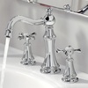 image:imageMoen Weymouth Brushed Gold TwoHandle Widespread Cross Handle Bathroom Faucet Trim Kit Valve Required TS42114BGChrome