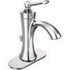 image:imageMoen Wynford Chrome OneHandle HighArc Bathroom Faucet with Drain Assembly for One or Three Hole Setups 4500Chrome