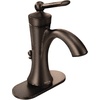 image:imageMoen Wynford Chrome OneHandle HighArc Bathroom Faucet with Drain Assembly for One or Three Hole Setups 4500Oil Rubbed Bronze