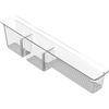 image:imageMoen 215818 Luxe Chef Workstation System Accessory Kitchen Drawer Organizer Workstation System Acrylic Utensil Bin Clear