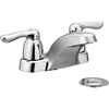 image:imageMoen 4925 Chateau TwoHandle Low Arc Bathroom Faucet Chrome