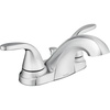 image:imageMoen 84603 Adler Chrome Two Handle Bathroom Faucet 4 in Centerset 2