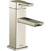 image:imageMoen 90 Degree Chrome OneHandle Modern Bathroom Faucet with Drain Assembly S6700Brushed Nickel