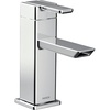 image:imageMoen 90 Degree Chrome OneHandle Modern Bathroom Faucet with Drain Assembly S6700Chrome