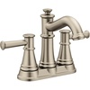 image:imageMoen Belfield Brushed Nickel Belfield TwoHandle Centerset Bathroom Faucet 6401BNBrushed Nickel