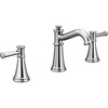 image:imageMoen Belfield Chrome TwoHandle 8Inch Widespread Bathroom Faucet Trim Kit Valve Required T6405Chrome