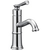 image:imageMoen Belfield Oil Rubbed Bronze OneHandle Bathroom Sink Faucet with Drain Assembly and Optional Deckplate 6402ORBChrome
