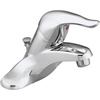 image:imageMoen Chateau Chrome Single Handle Centerset Lavatory Bathroom Faucet With Drain Assembly L64621