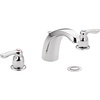image:imageMoen Chateau Chrome TwoHandle Low Arc Centerset Bathroom Faucet 4945