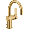 image:imageMoen Cia Brushed Gold Motionsense Wave Touchless Single Handle Bathroom Sink Faucet 6221EWBGBrushed Gold