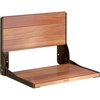 image:imageMoen DN7110 Home Care FoldDown Shower Chair Teak Wood Bench with Stainless Steel amp Aluminum Frame WallMounted ADA Compliant Supports up to 400 lbsOld World Bronze