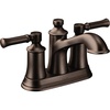 image:imageMoen Dartmoor Matte Black Traditional Two Handle Centerset Bathroom Sink Faucet 6802BLOil Rubbed Bronze