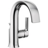 image:imageMoen Doux Brushed Nickel OneHandle High Arc Laminar Stream Bathroom Faucet Modern Bathroom Sink Faucet S6910BNChrome