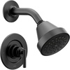 image:imageMoen Gibson Matte Black EcoPerformance Modern Shower Trim Featuring Bathroom Showerhead and Lever Handle PosiTemp Valve Required T2902EPBLPack of 1
