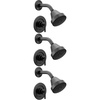 image:imageMoen Gibson Matte Black EcoPerformance Modern Shower Trim Featuring Bathroom Showerhead and Lever Handle PosiTemp Valve Required T2902EPBLPack of 3