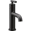 image:imageMoen Gibson OneHandle Single Hole Modern Bathroom Sink Faucet with Optional Deckplate Chrome 6145Matte Black