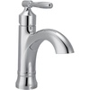image:imageMoen Halle Spot Resist Brushed Nickel OneHandle Single Hole Bathroom Sink Faucet with Optional Deckplate 84970SRNChrome