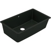 image:imageMoen Host White Granite 33Inch Wide x 95Inch Deep Undermount Single Bowl Kitchen Sink GGW4010BMatte Black