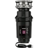 image:imageMoen Lite Series PRO Compact Continuous Feed Garbage Disposal for Kitchen Sink with Power Cord GXP33C13 HP