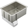 image:imageMoen Luxe Chef Stainless Steel Undermount Single Bowl Sink 27x19 GS161600R