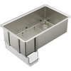 image:imageMoen Luxe Chef Stainless Steel Undermount Single Bowl Sink 33x19 GS161400R
