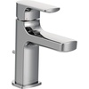 image:imageMoen Rizon Chrome OneHandle Modern Bathroom Faucet with Drain Assembly 6900Chrome