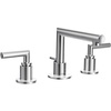 image:imageMoen TS43002BL Arris TwoHandle Modern 8 in Widespread Bathroom Faucet Trim Kit Valve Required Matte BlackChrome