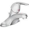 image:imageMoen WS84503 OneHandle Low Arc Bathroom Faucet ChromeChrome