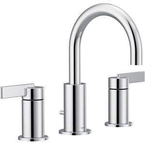image:imageCia T6222BN 8 in Widespread 2Handle HighArc Bathroom Faucet Trim Kit Valve RequiredChrome