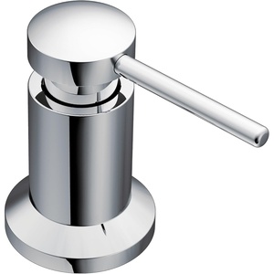 image:imageMoen 3942SRS Kitchen Soap Dispenser Spot Resist Stainless  Refillable design Deckmounted installation Builtin sink accessory Spot resist stainless finishChrome
