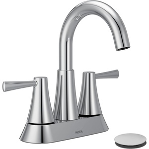 image:imageMoen 84023BZG Ronan Widespread Bath Faucet Bronze GoldChrome