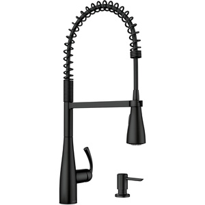 image:imageMoen 87014EWSRS Essie MotionSense Wave Touchless Kitchen FaucetMatte Black