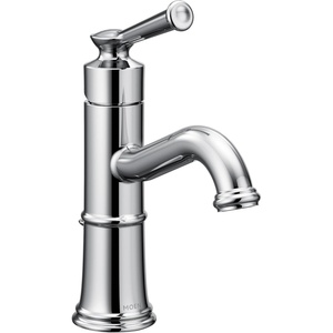 image:imageMoen Belfield Oil Rubbed Bronze OneHandle Bathroom Sink Faucet with Drain Assembly and Optional Deckplate 6402ORBChrome