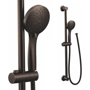 image:imageMoen Eco Performance 5 Funtion Handheld Showerhead 30 Inch Slide Bar and 69 Inch Hose 3558EPBLOil Rubbed Bronze