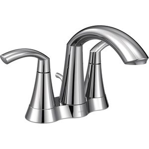 image:imageMoen Glyde Chrome TwoHandle High Arc Centerset Bathroom Faucet 6172Chrome