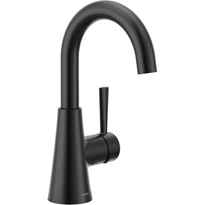 image:imageMoen Ronan 1Handle Bathroom Faucet with Deckplate 84021BL