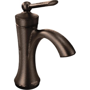 image:imageMoen Wynford Chrome OneHandle HighArc Bathroom Faucet with Drain Assembly for One or Three Hole Setups 4500Oil Rubbed Bronze