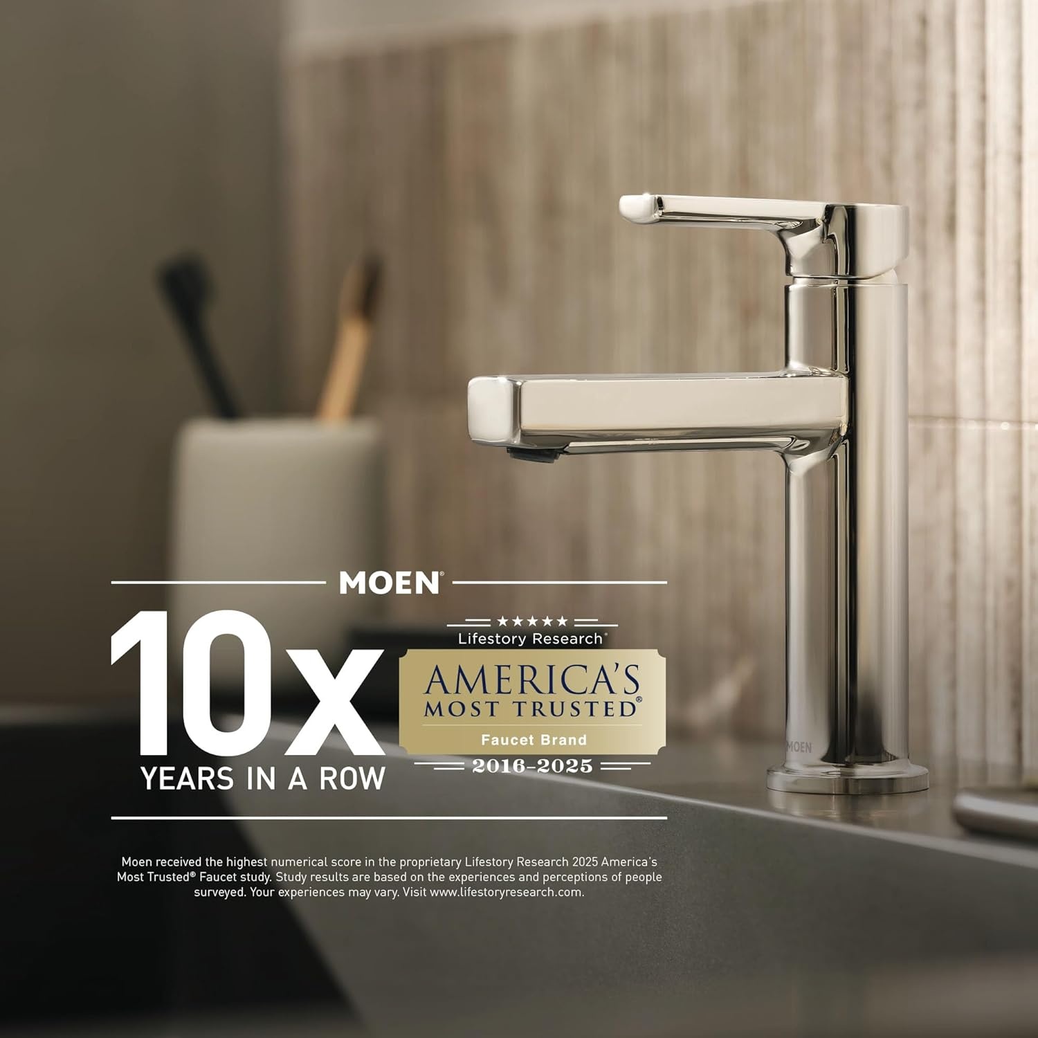image:imageMoen Paterson Spot Resist Stainless Water Filtration OneHandle High Arc Pulldown Kitchen Faucet Water Filter for Sink Faucet Sold Separately FS72003SRSChrome