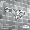 image:imageMoen 20016 Ignite Dual Hand Held And Multi Function Shower Head Combo Package With Hose And Diverter Chrome 375Chrome