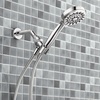image:imageMoen 20016 Ignite Dual Hand Held And Multi Function Shower Head Combo Package With Hose And Diverter Chrome 375Chrome