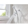 image:imageMoen 20016 Ignite Dual Hand Held And Multi Function Shower Head Combo Package With Hose And Diverter Chrome 375Chrome