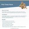 image:imageMoen 2580 PosiTemp Brass Pressure Balancing Shower Valve 12Inch Crimp Ring PEX Connection05