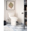 image:imageMoen 3Series Biscuit Standard Electronic Bidet Seat with Remote Control for Elongated Toilets Electrical Outlet Required EB1500EBS