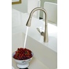 image:imageMoen 5995ORB Arbor One Handle High Arc Pulldown Bar Faucet with Reflex Oil Rubbed BronzeChrome