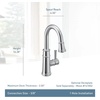 image:imageMoen 6260 Belfield OneHandle Pulldown Bar Faucet with Power Clean Featuring Reflex ChromeStainless