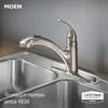 image:imageMoen 67315C Integra Chrome PullOut Kitchen amp Laundry FaucetChrome