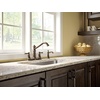 image:imageMoen 7255ORB Belfield Traditional Two Handle High Arc Kitchen Faucet with Side Spray Oil Rubbed BronzeOil Rubbed Bronze